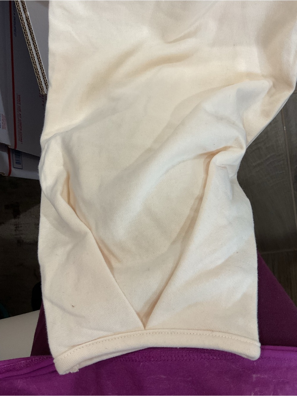 B066 - HEYSON NWT Cream Ivory Jogger Lounge Pants - Picture 3 of 4